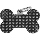 My Family Médaille Pour Animaux Bronx Bone Xl Studs