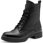 Tamaris Bottes à lacets noir