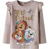 Name it T-Shirt marron / or / lilas / blanc