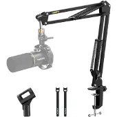 MAONO Ba20 Microphone Stand Argenté