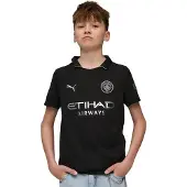 Puma T-Shirt fonctionnel 'Manchester City 25/26' noir / blanc