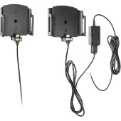 Brodit Support universel pour PDA Molex avec USB type C (L : 75-89 mm P : 12-16 mm), Support pour smartphone, Noir