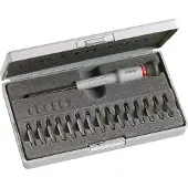 Facom AEM.J1 Jeu De Tournevis Micro-Tech 16 Pièces - PH/PZ/6 Pans