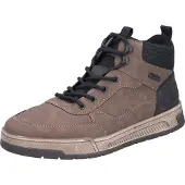 Rieker Bottes à lacets ' 36020 ' taupe / noir