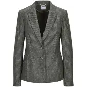 MADELEINE Blazer gris basalte / blanc