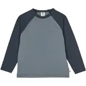 Müsli T-Shirt bleu fumé / bleu foncé