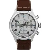 Timex Waterbury 41mm 10atm Quartz/analogical Watch Argenté Homme