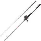 Abu Garcia Max Lp Pike Jerkbait Baitcasting Combo Argenté 1.98 m / 30-90 g