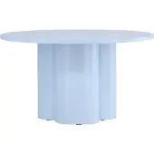 Ebuy24 Olivia table basse Ø80 cm bleu.