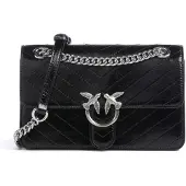 Pinko Sac bandoulière 'Love One Light Mini Vitello Wr' noir