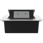 Livolo  | Argent | 2 | Poussière de socket pop-up | Construit -in | +