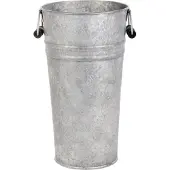 Esschert Design - Vase De Jardin - L 16,4 X L 18,6 X H 30 Cm - Vieux Zinc - Livraison Gratuite