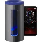 LELO , F1S V2, masseur de pénis de luxe, masturbateur, Midnight Blue, 1 pc