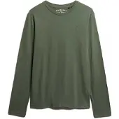 Superdry Classic Essential Long Sleeve T-shirt Vert XL Homme