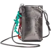Desigual mobile de poche pour femmes 25WAYP24 9225 argent foncé