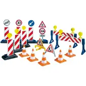 Playmobil 7280 Set de panneaux de signalisation (emballage plastique)