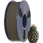SUNLU Filament PLA Wood , 1,75 mm, 1 kg - Teinte : Wood Walnut