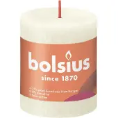 Bolsius 4x , Bougie, Bougie ronde 'Rustiko Shine (1 pcs)
