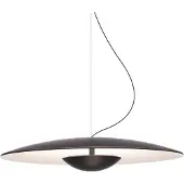 Marset Ginger LED Suspension Ginger 60 | Wenge - White | 1-10V