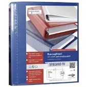 SEI Rota Stelvio TI Classeur à anneaux A4 bleu