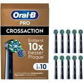 Oral-B Pro Cross Action Noir (10 pièces)