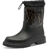 Tamaris Bottes en caoutchouc chocolat / umbra / noir