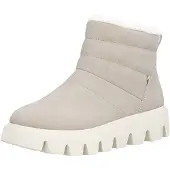 Rieker Bottes gris clair / blanc