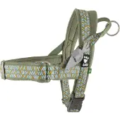 Hurtta Razzle-dazzle Harnais norvégien, Couleur:vert, Taille:45-55cm