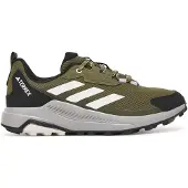 Adidas Chaussure basse 'Anylander' olive / noir / blanc