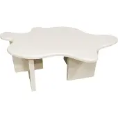 Vind Flower table basse beige.