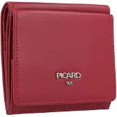 PICARD Porte-monnaies 'Bingo' rouge sang / argent