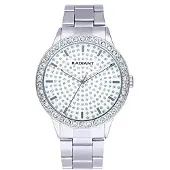 Radiant Montre - - RA578204 - Boîtier en métal - Bracelet en acier - Résistant à l'eau 5 ATM