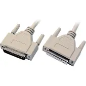 EFB Elektronik Câble de données série 1:1, 2x DSub 25, M-F, 2,0m, beige -