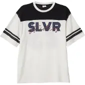 s.Oliver T-Shirt crème / noir