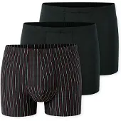 Schiesser Boxers '95/5 Essentials' rouge / noir / blanc