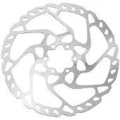 Shimano Sm-rt66 6b Brake Disc 10 Units Argenté 180 mm