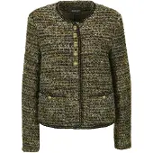 MADELEINE Blazer jaune / noir