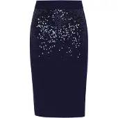 Faina Jupe bleu marine