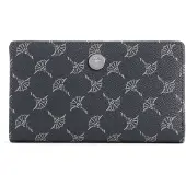 JOOP! Porte-monnaies 'Flora 1.0 Belinda' bleu foncé / blanc