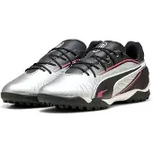 Puma King Match Tt+mid Junior Football Boots Argenté EU 33 Enfants