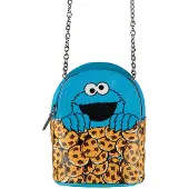 Difuzed Sesame Street Micro Bag Porte-monnaie Monstres de miettes