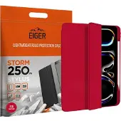 EIGER Storm 250 (Apple iPad Pro 11 2024), Étui pour tablette, Rouge