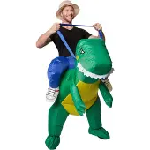 Dressforfun Déguisement de dinosaure autogonflant - déguisement halloween déguisement fête déguisement carnaval déguisement fête déguisement carnaval - 301323