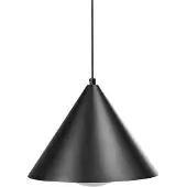 Beliani Lampe Suspension Leyre Métal Noir
