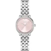 BOSS Montre à affichage analogique 'Lucia' rosé / argent