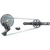 Sram Xx1 Eagle Chain Argenté 118 Links / 12s