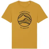 Sierra Climbing Conscious Short Sleeve T-shirt Jaune S Homme