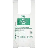 Papstar Sac de transport pour chemises, en film bio, transparent, Transparent