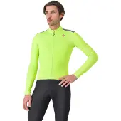 Castelli Puro 4 Long Sleeve Jersey Jaune M Homme