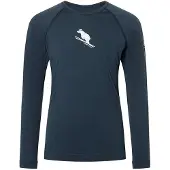 Super.natural Flear175 Long Sleeve T-shirt Bleu 110 cm Enfants